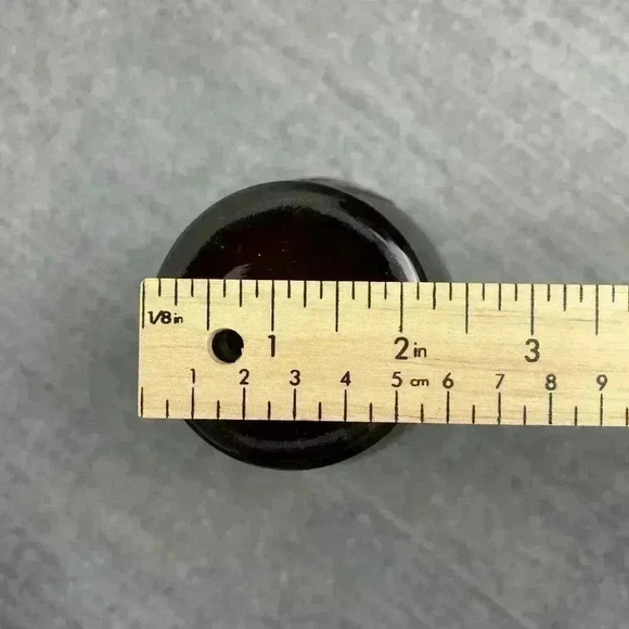 Ruby‎ Red vase etched tulip flowers 6" tall set of 3 - Picture 8 of 9